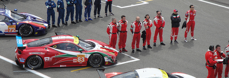 NERTA hrdým sponzorem závodního týmu AF Corse Ferrari WEC
